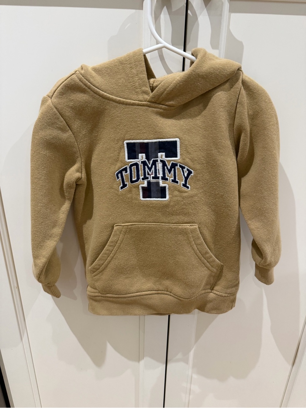 Tommy Hilfiger 3t Kids' Tan Hoodie Sweatshirt